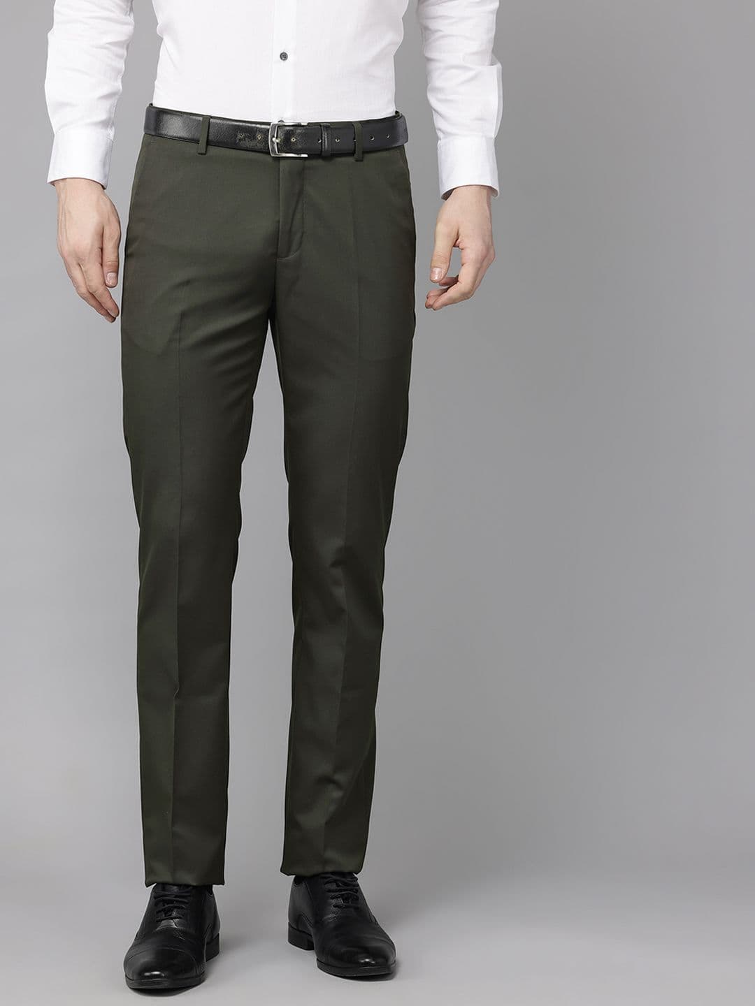 Arrow Men Mid-Rise Tailored Fit Formal Trousers - view 1