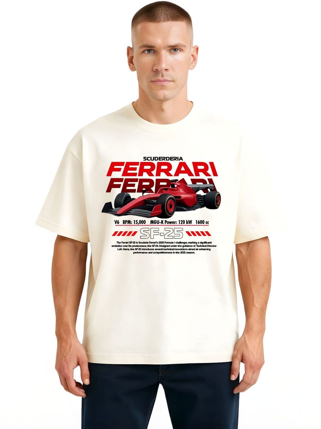 TeeSlix Men Scuderia Ferrari Formula 1 Printed T-shirt - view 1