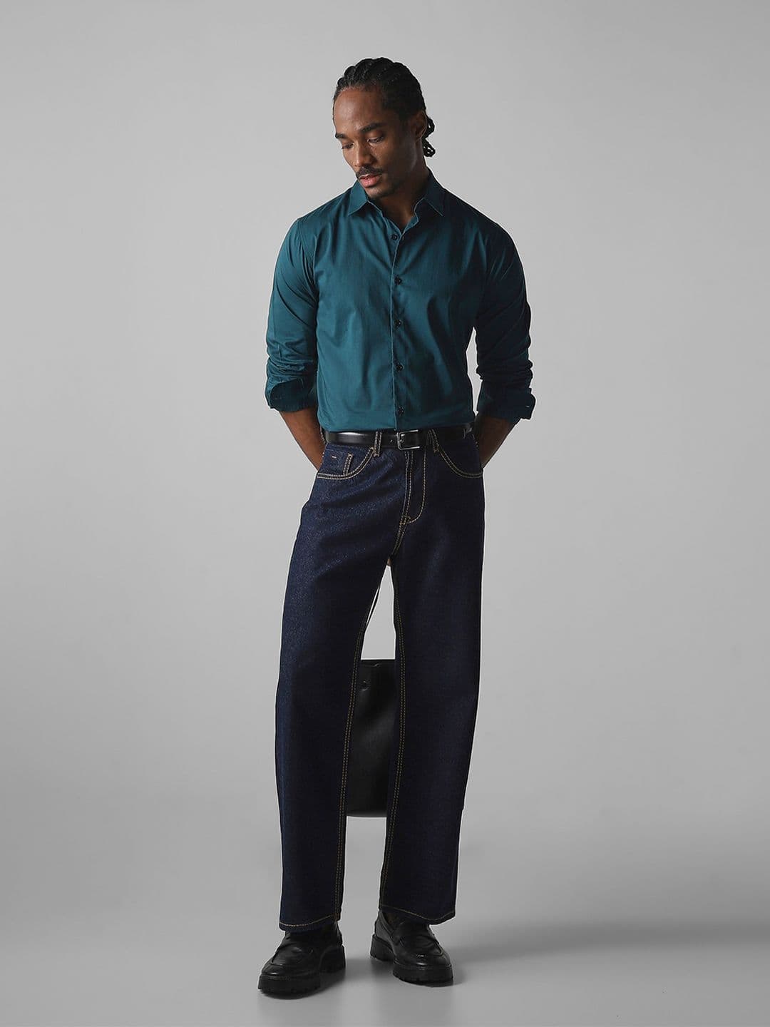 Mufti Spread Collar Slim Fit Formal Shirt - view 1