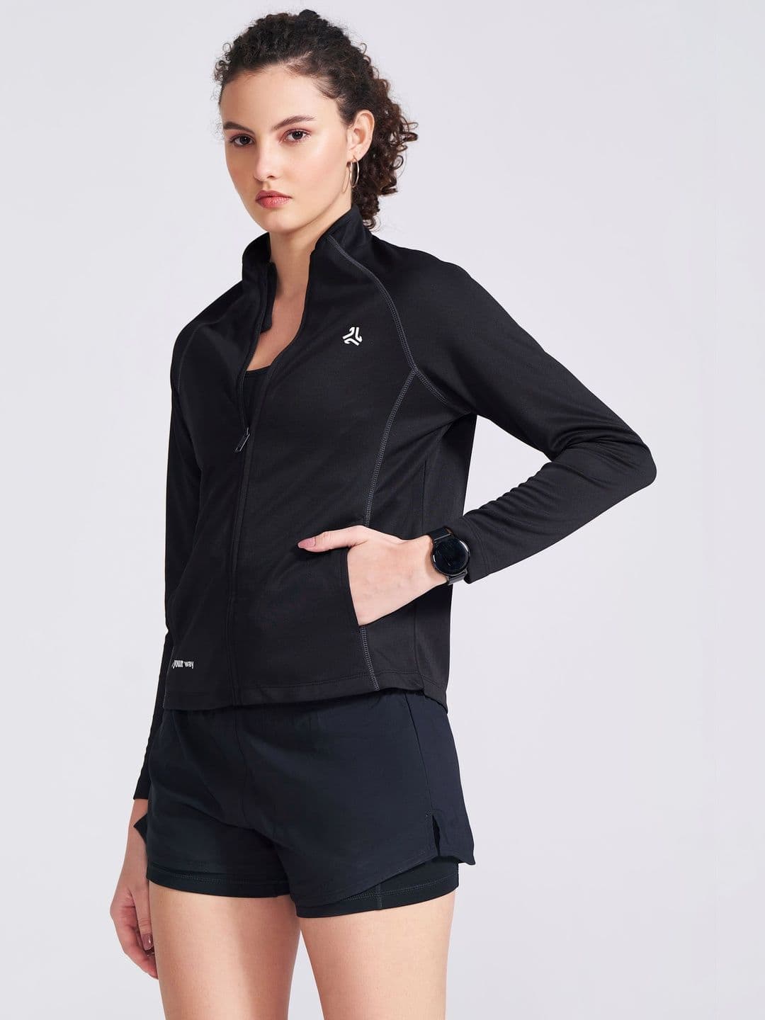 Campus AP WOMEN-TOP DRYFIT Women Lightweight Antimicrobial Running Sporty Jacket - view 1