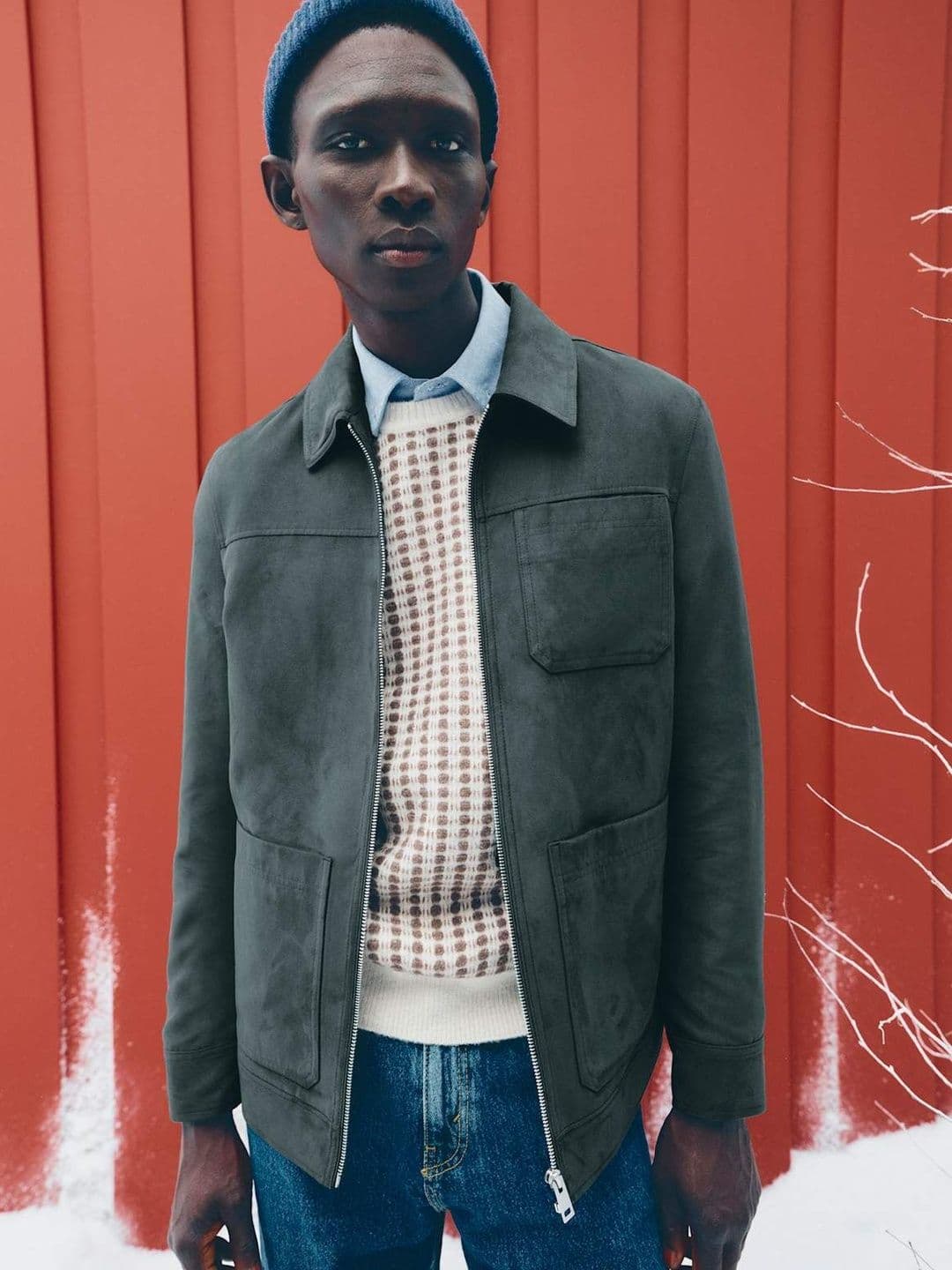 Marks & Spencer Faux Suede Chore Jacket - view 1