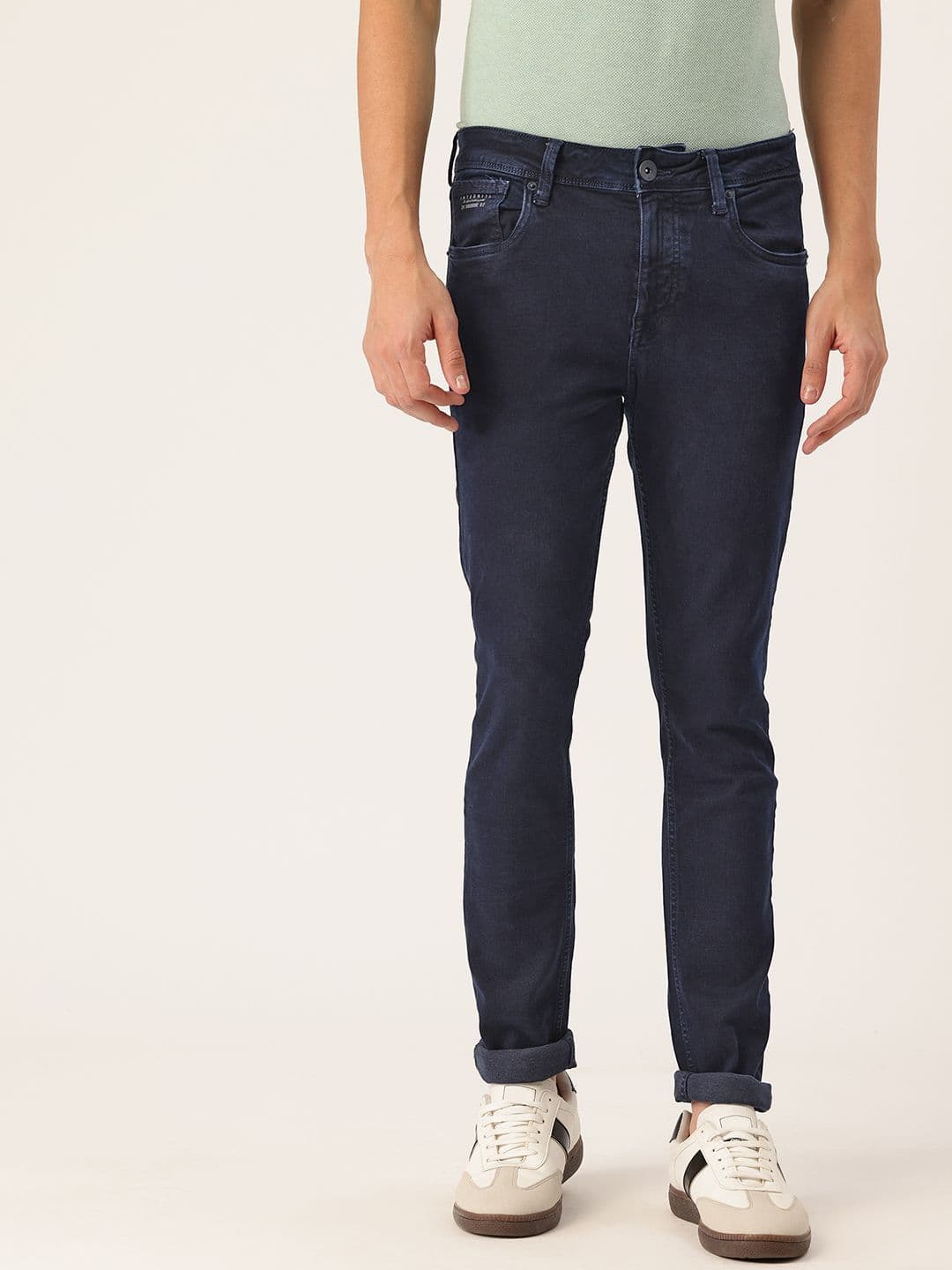 Integriti Men Skinny Fit Mid-Rise Stretchable Jeans - view 1