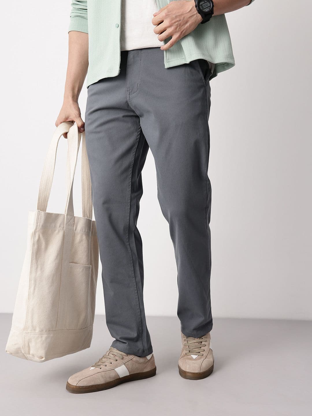 Mast & Harbour Men Chinos Trousers - view 1