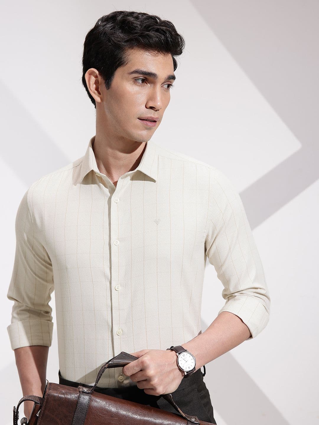 INVICTUS Slim Fit Checked Formal Shirt - view 1
