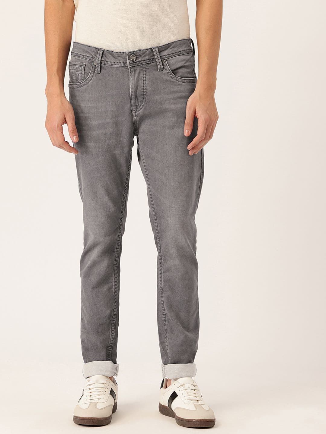 Integriti Men Smart Mid-Rise Skinny Fit Light Fade Stretchable Jeans - view 1