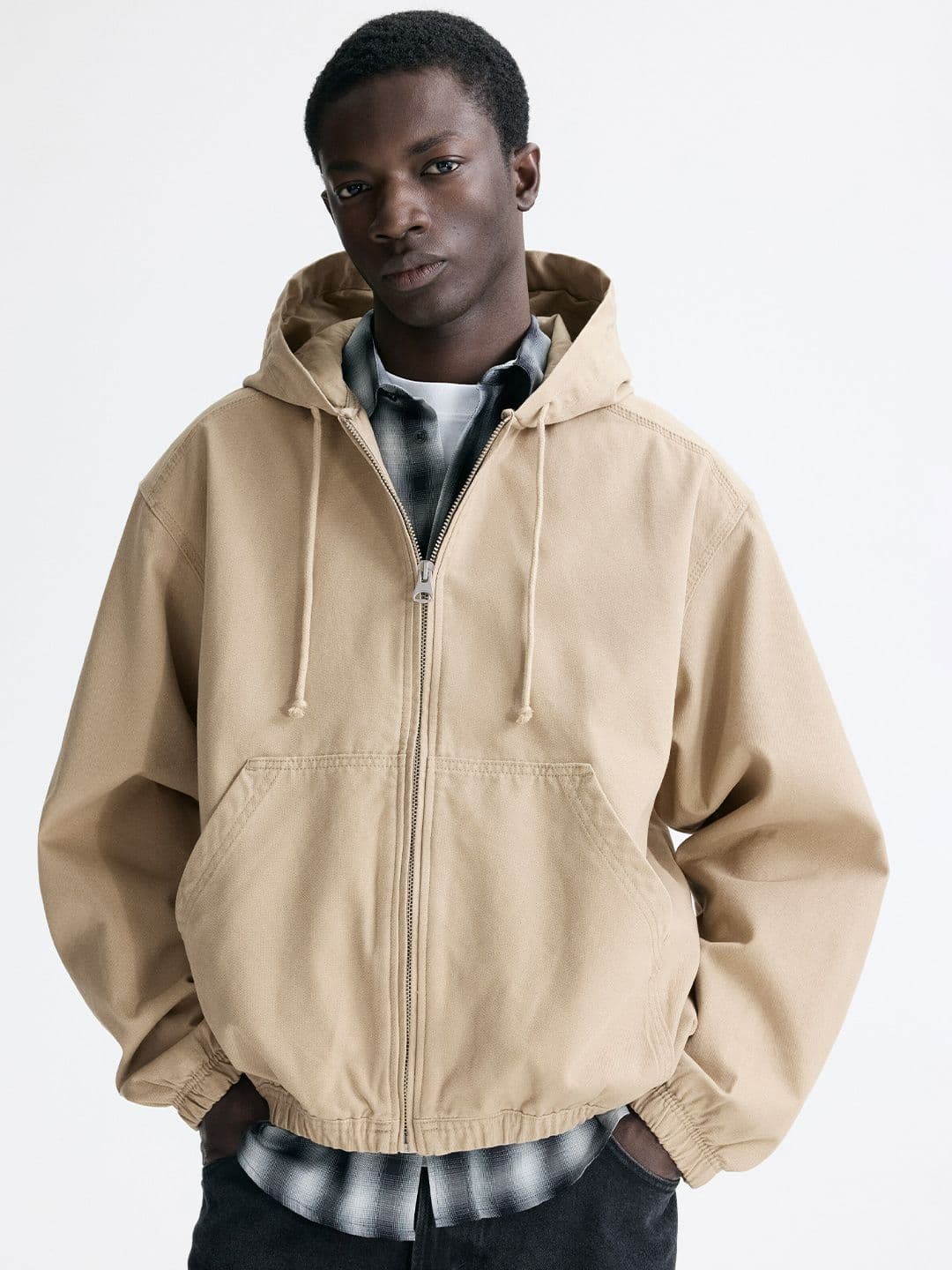 H&M Hooded Workwear Jacket - view 1