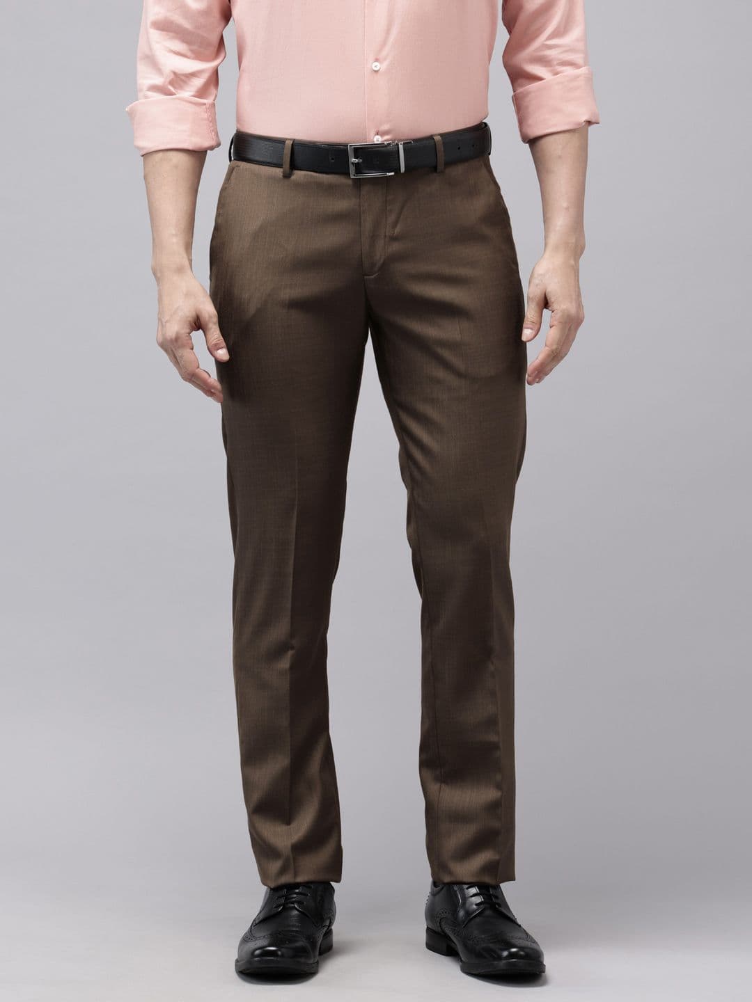 Arrow Men Hudson Tailored Fit Formal Trousers - view 1