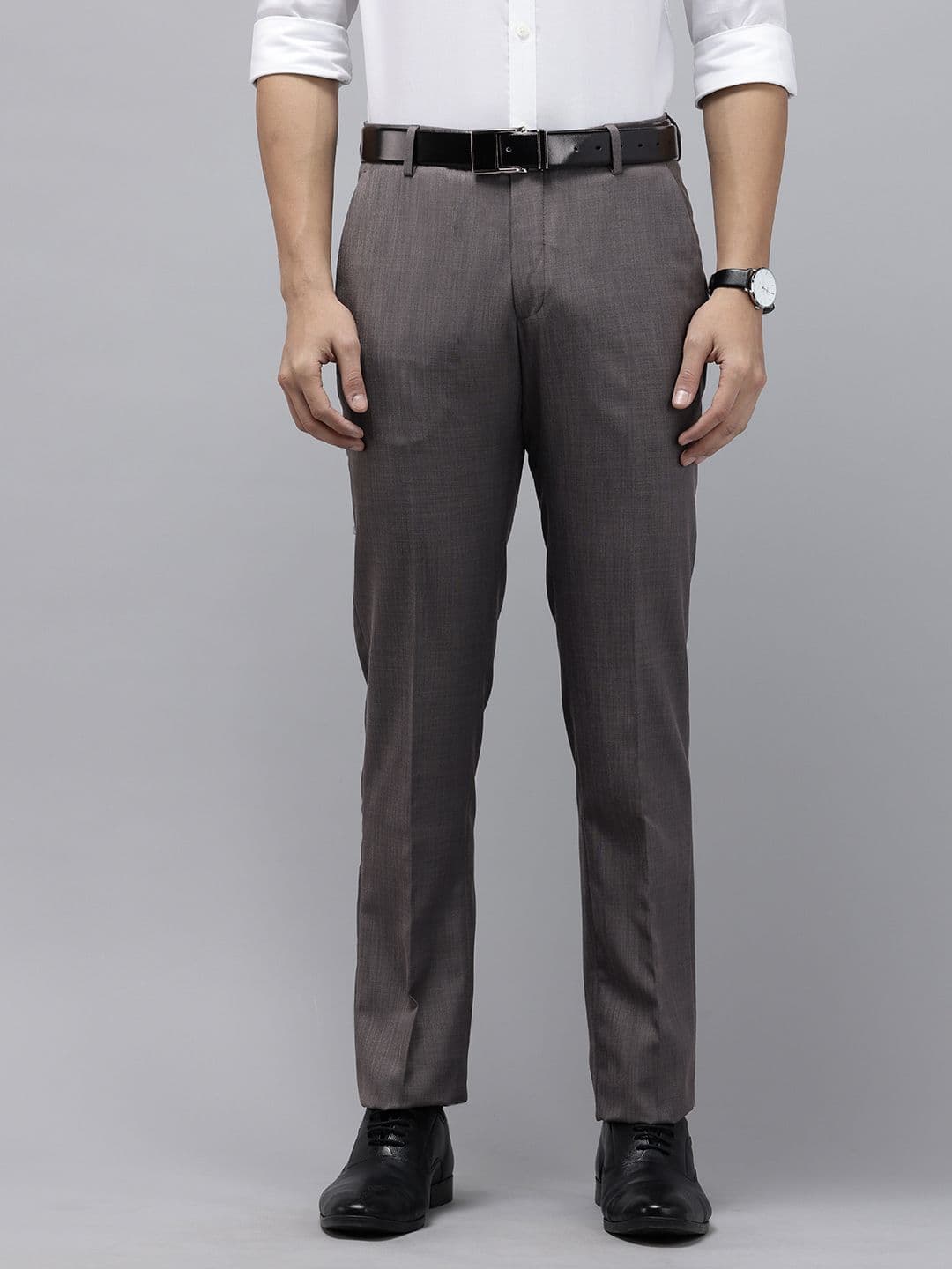 Arrow Men Tapered Fit Formal Trouser - view 1