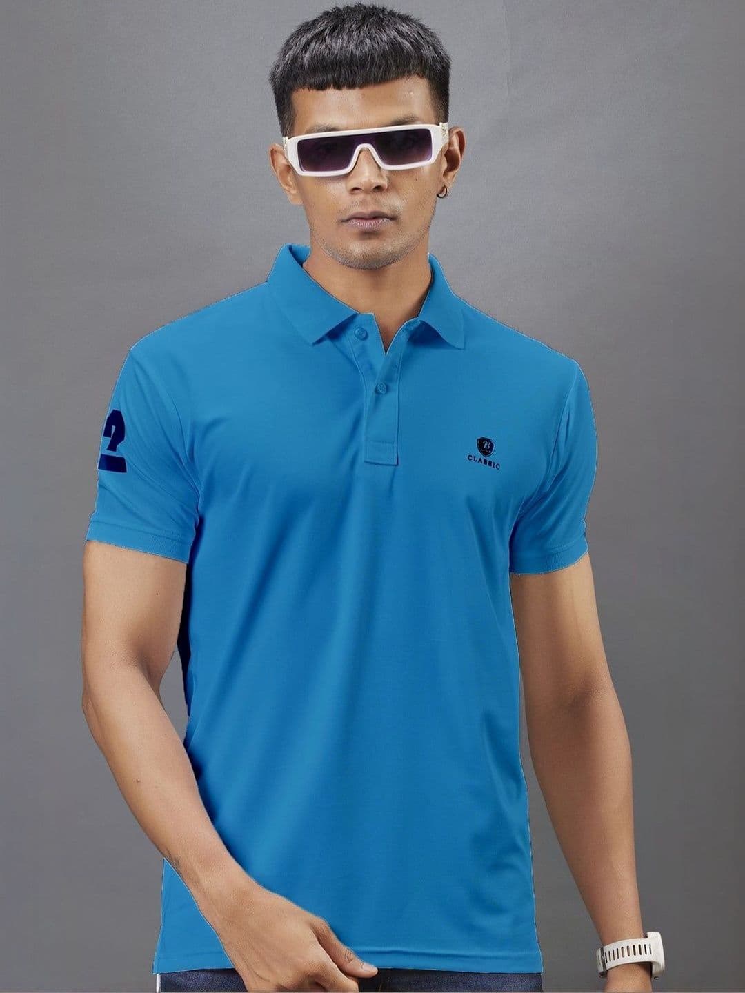 3BROS Men Brand Logo Polo Collar T-shirt - view 1