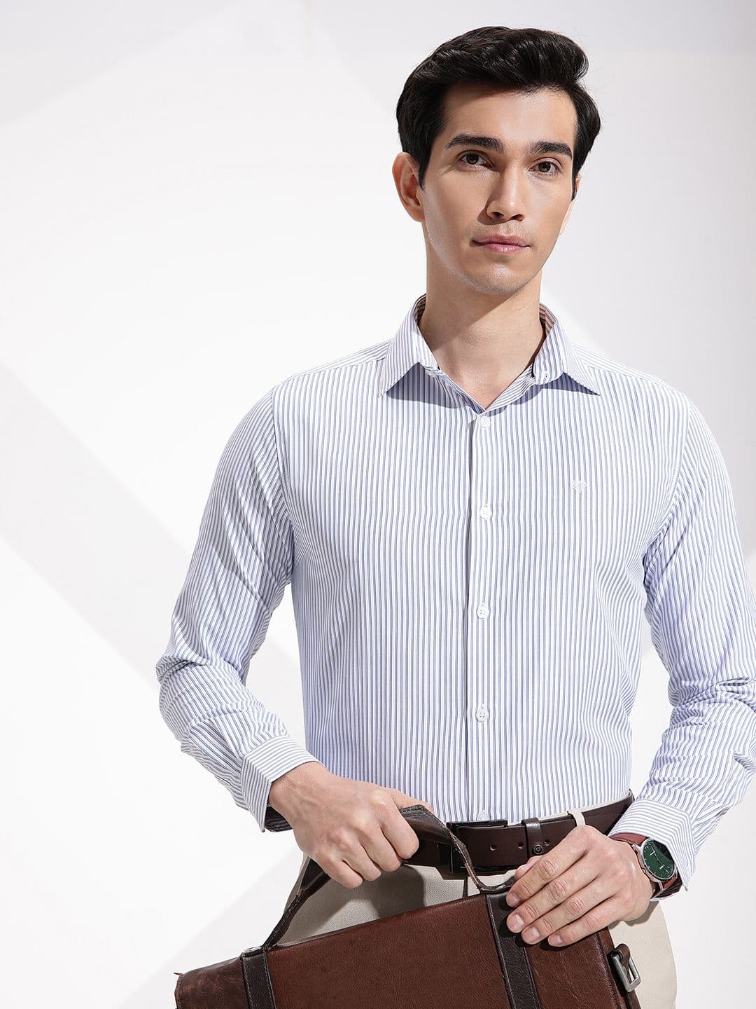INVICTUS Urban Slim Fit Striped Formal Shirt - view 1