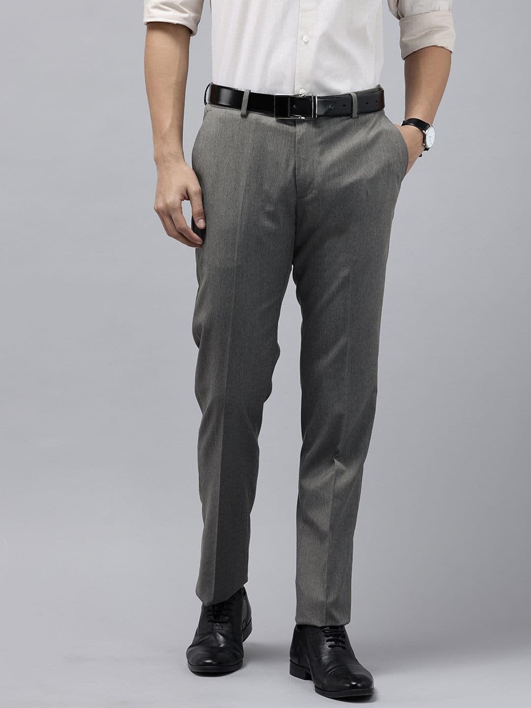 Arrow Men Tailored Fit Formal Trousers - view 1