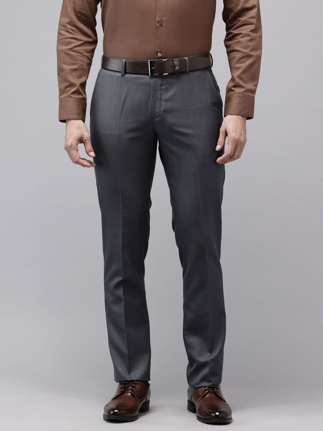 Arrow Men Hudson Tailored Fit Formal Trousers - view 1