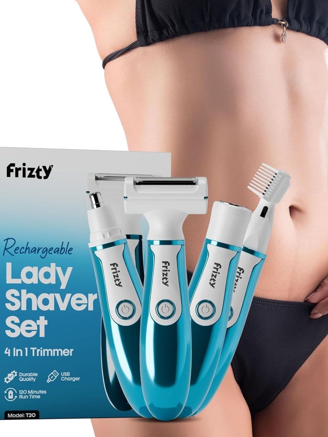 Frizty 4-In-1 Women's Trimmer - view 1