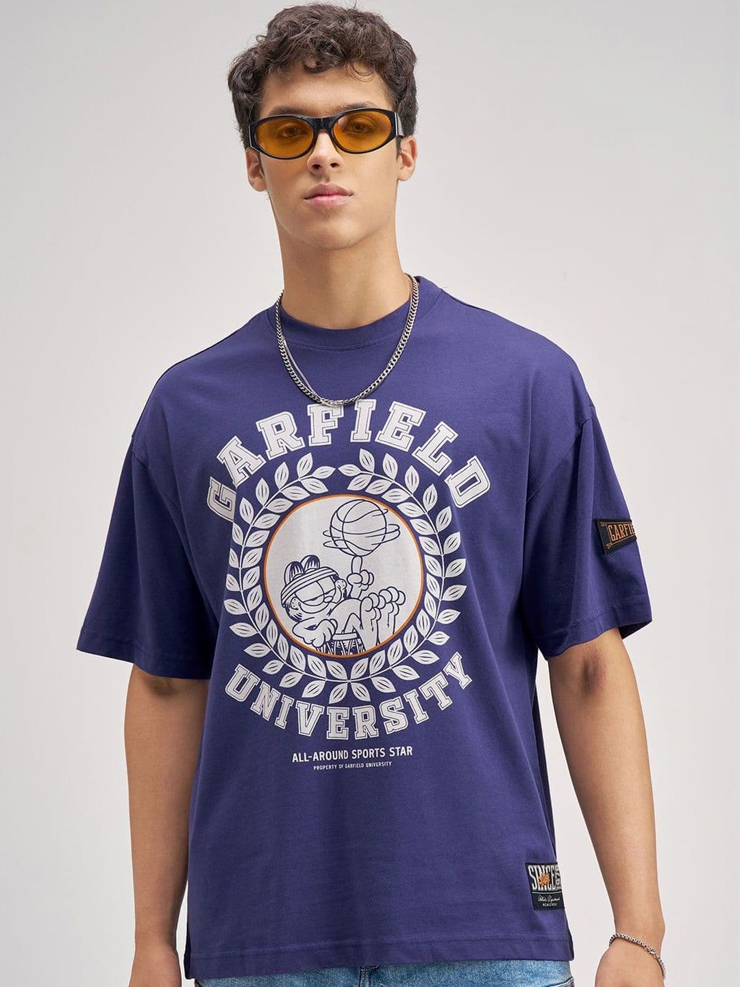 HIGHLANDER Men Garfield Printed T-shirt - view 1