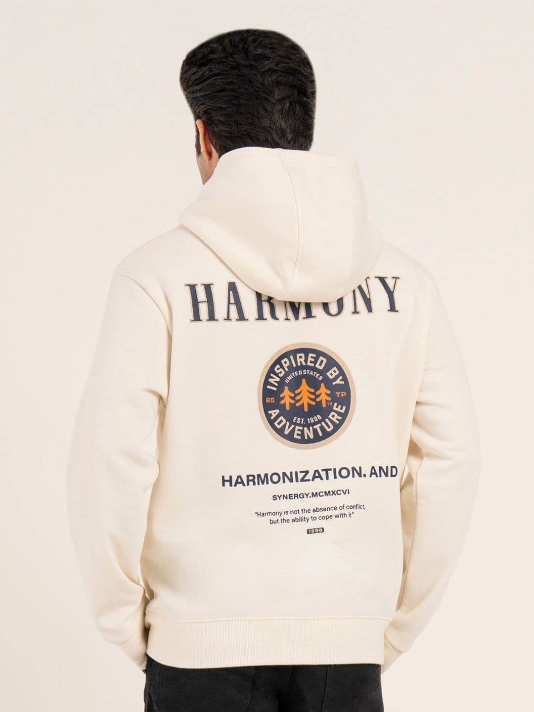Red Tape Men Graphic Printed Hooded Sweatshirt - view 1