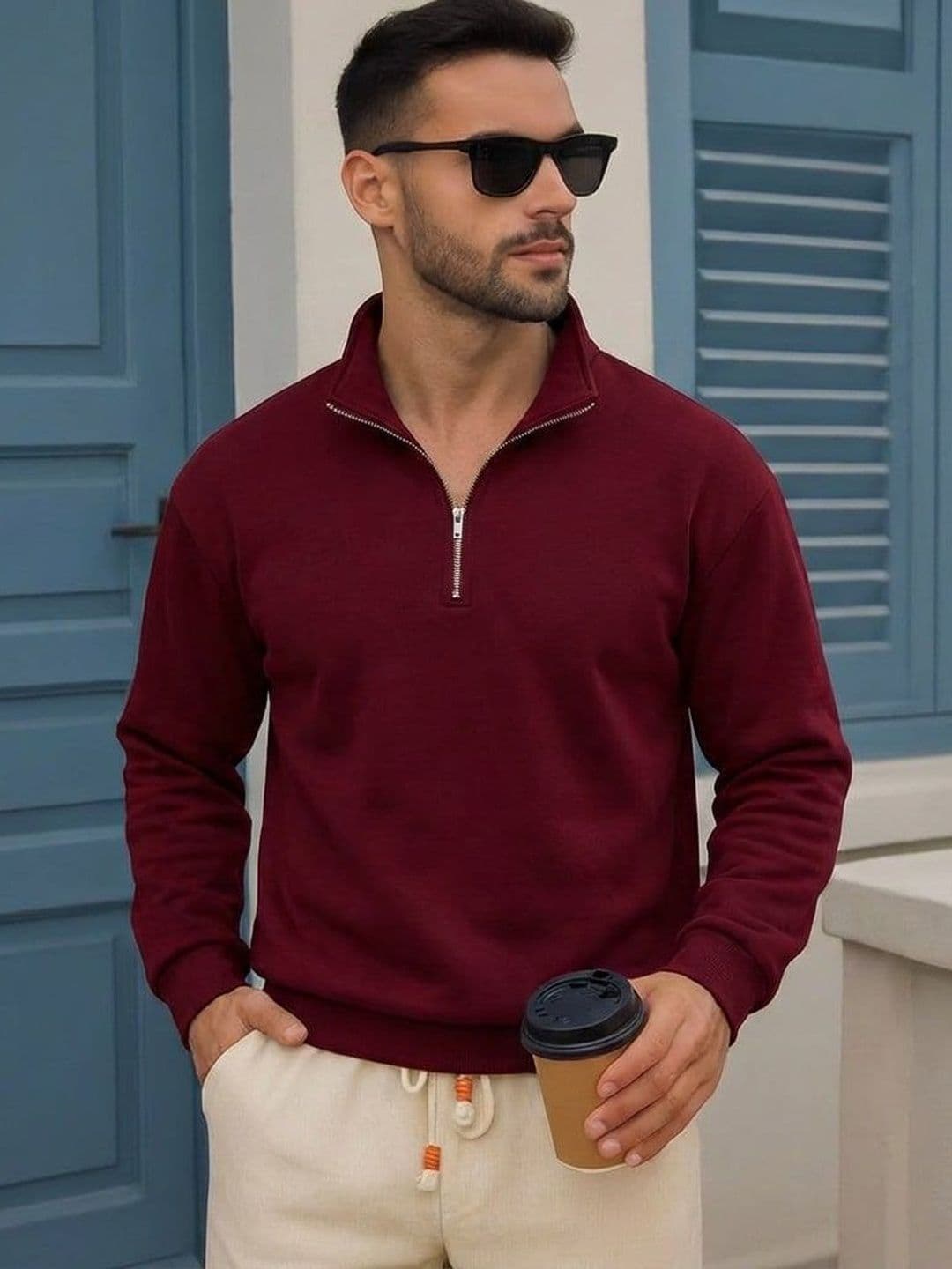 R.Code by The Roadster Life Co. Men Sweatshirt - view 1