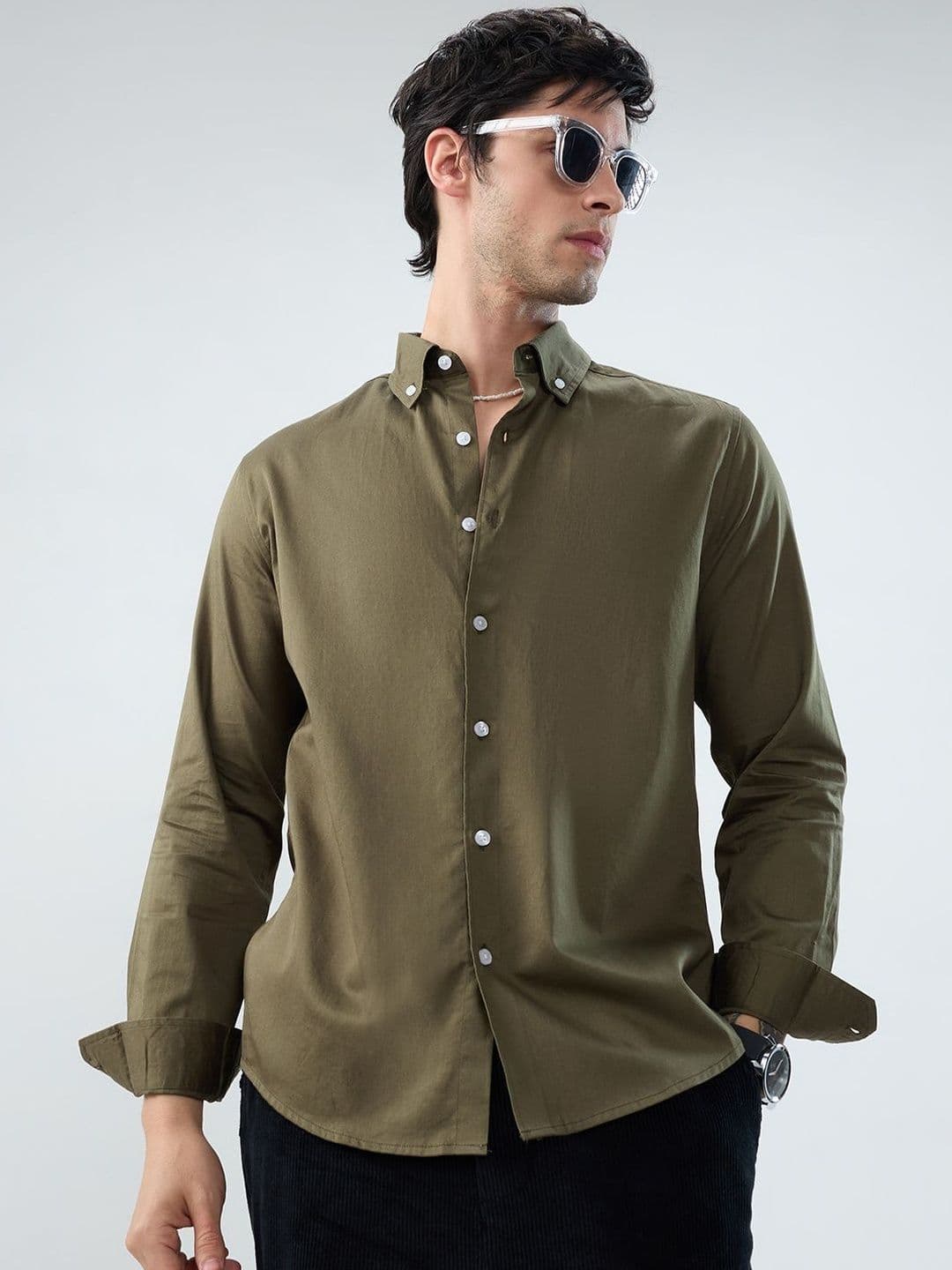 VASTRADO Men Classic Slim Fit Casual Shirt - view 1