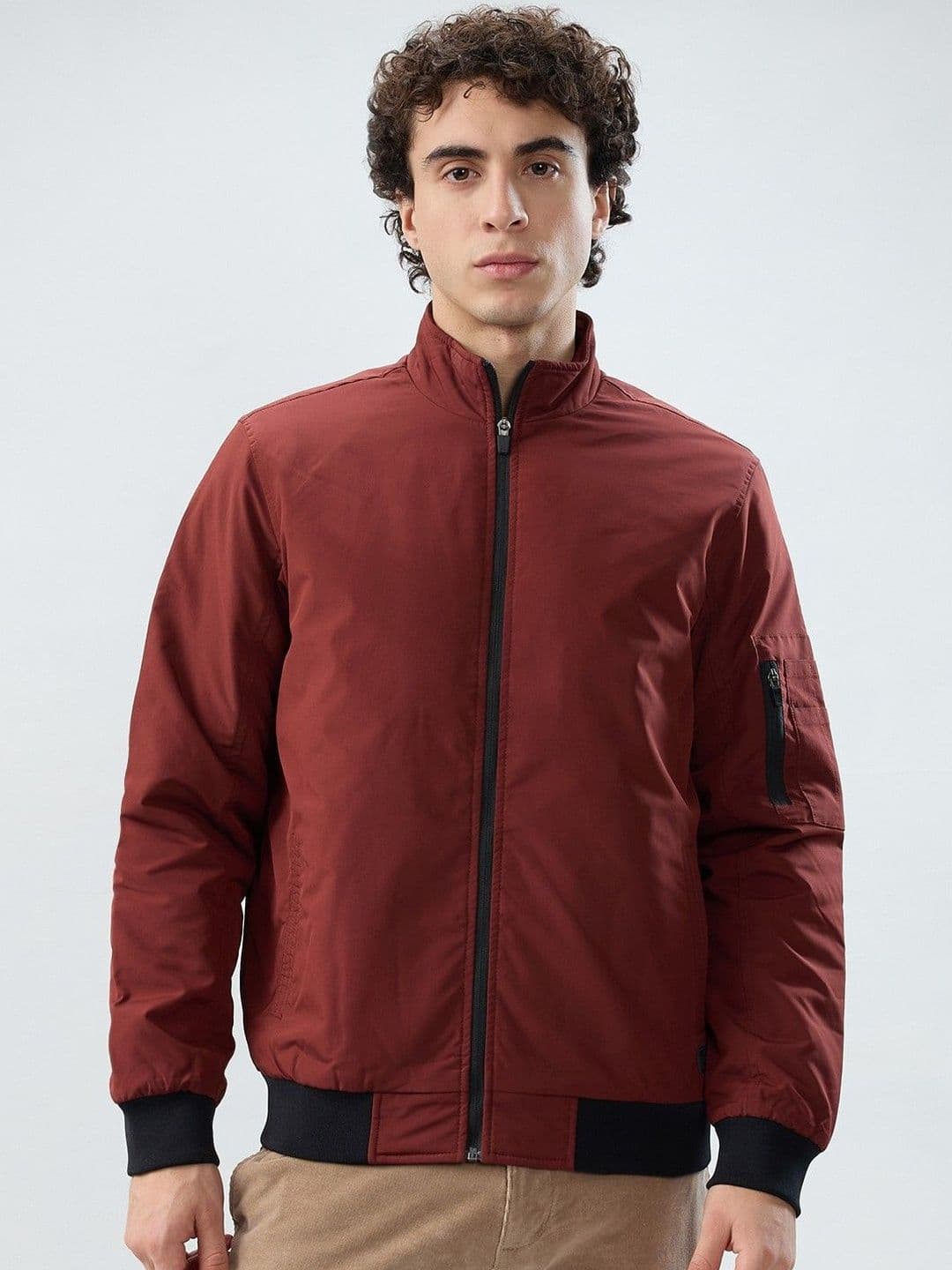 Parx Men Lightweight Bomber Jacket - view 1