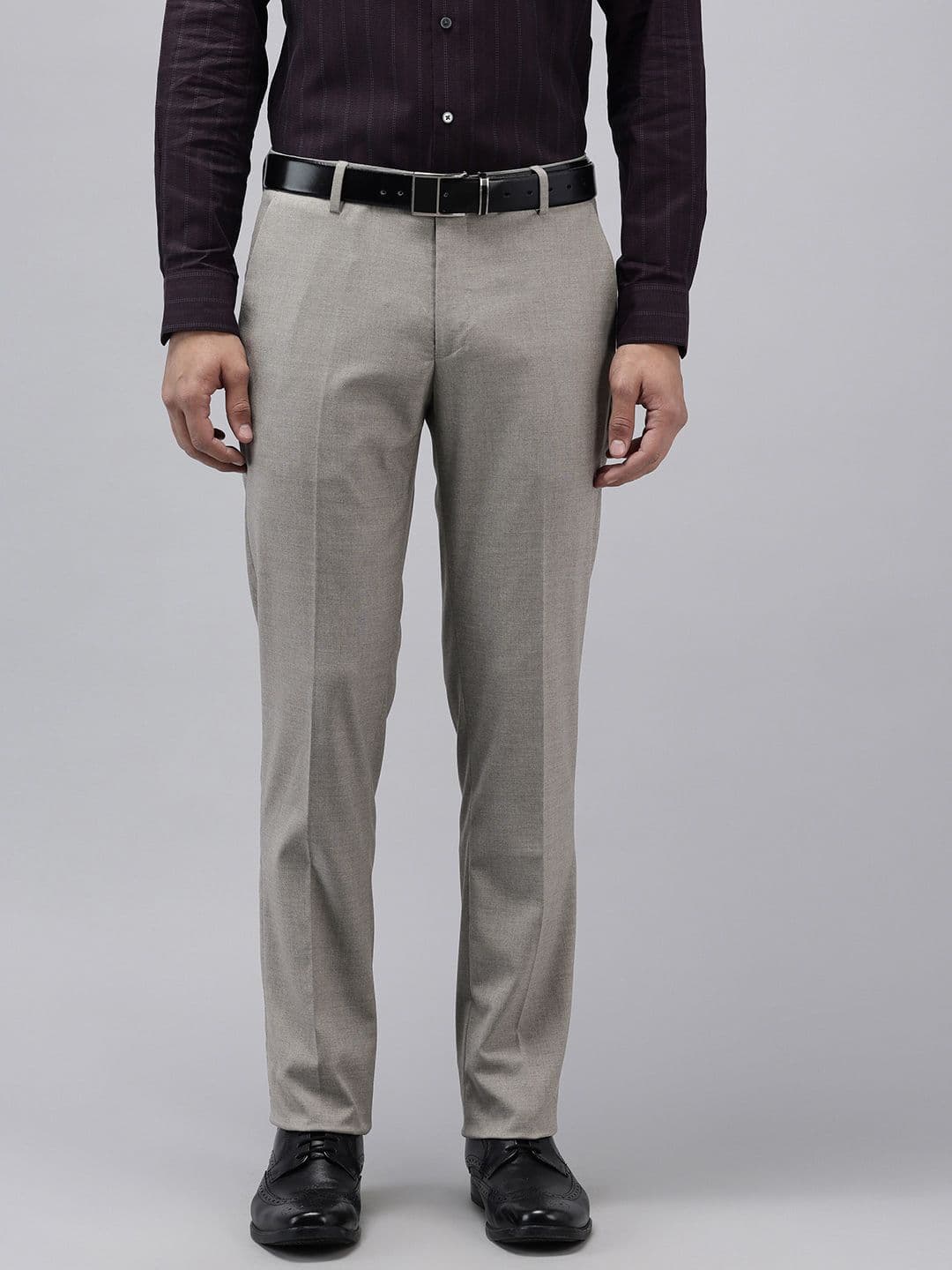 Arrow Men Hudson Tailored Fit Formal Trousers - view 1