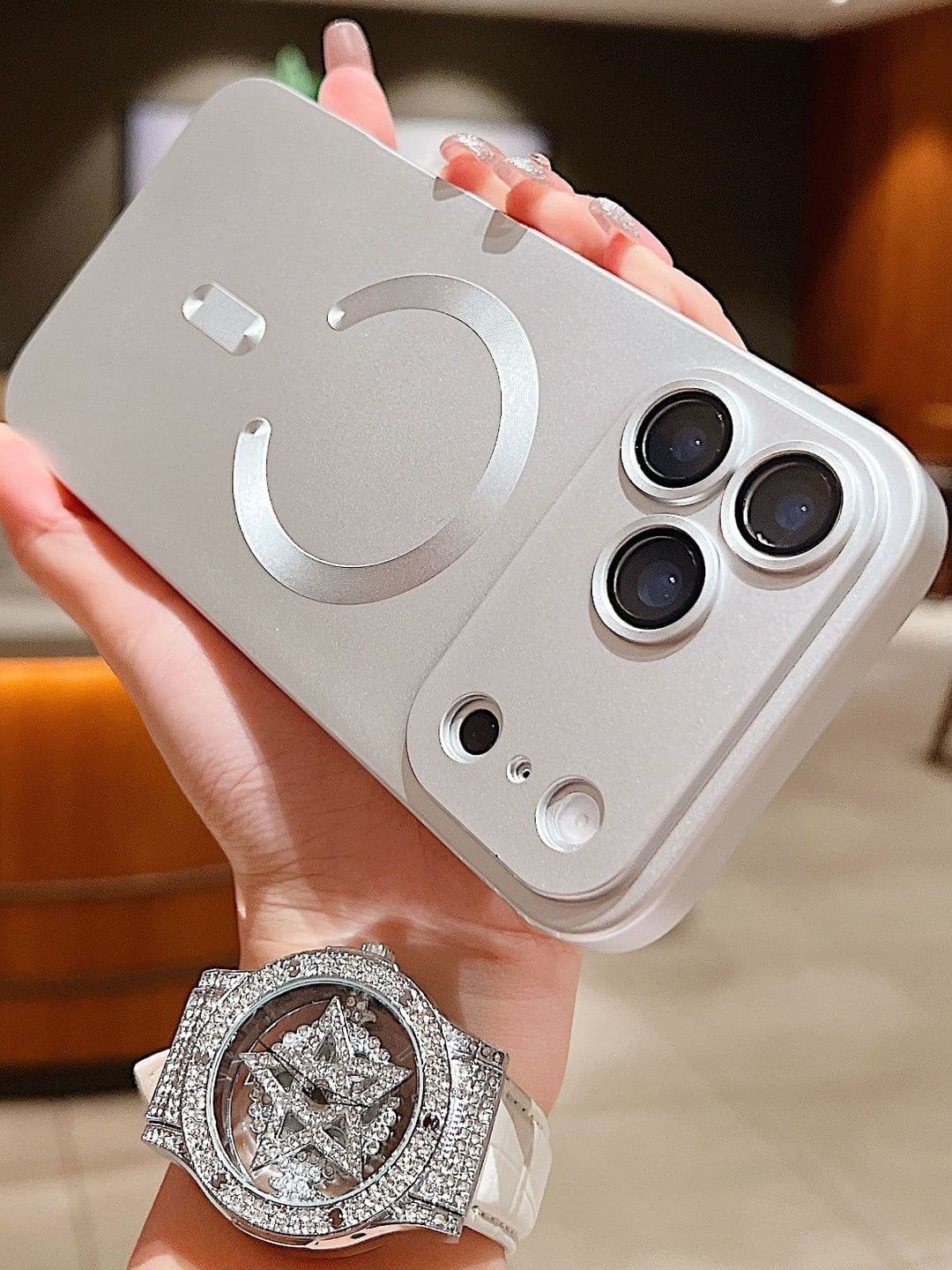 Luxury Kase iPhone 17 Pro Fashion Mobile Accessories - view 1