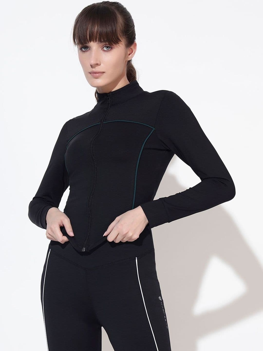 CLOTHWIK COLLECTION Women Lightweight Training or Gym Sporty Jacket - view 1