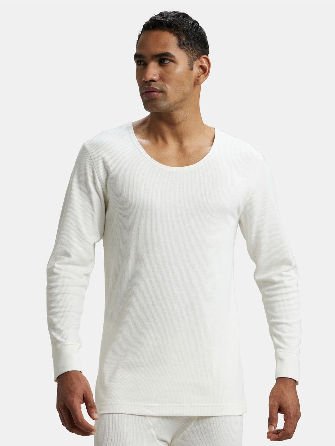 Jockey Super Combed Cotton Full Sleeve Thermal Undershirt With Stay Warm Technology - 2401 - view 1