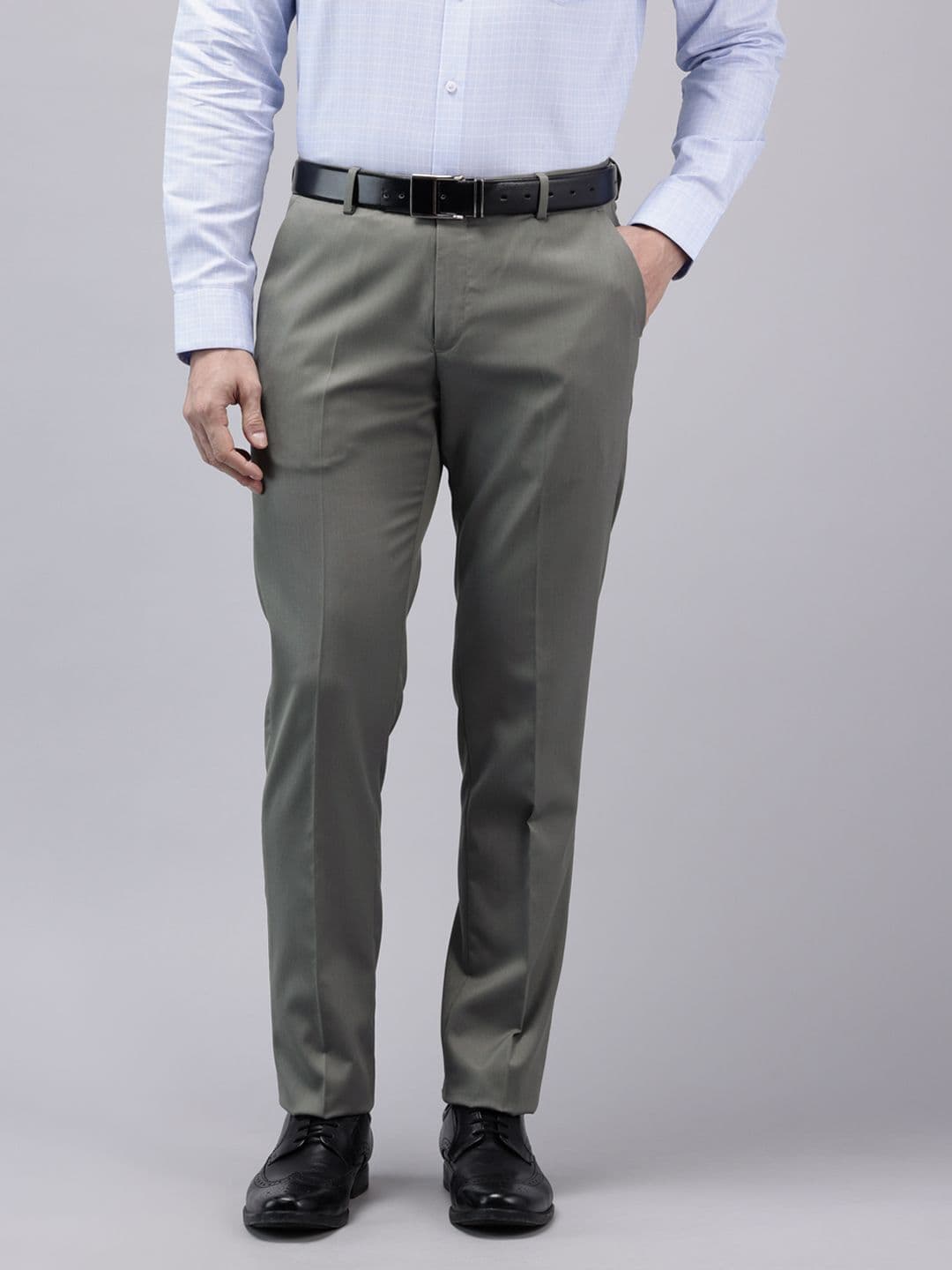 Arrow Men Tapered Fit Formal Trousers - view 1
