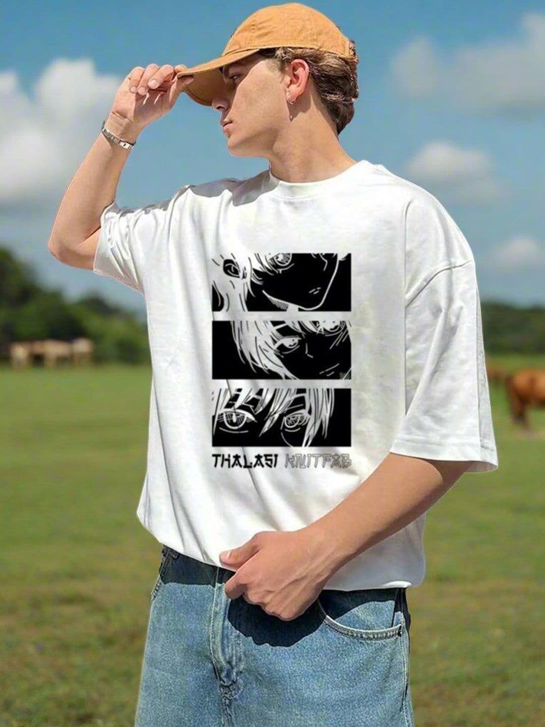 THREE ARROWS Men Printed 1 T-shirt - view 1
