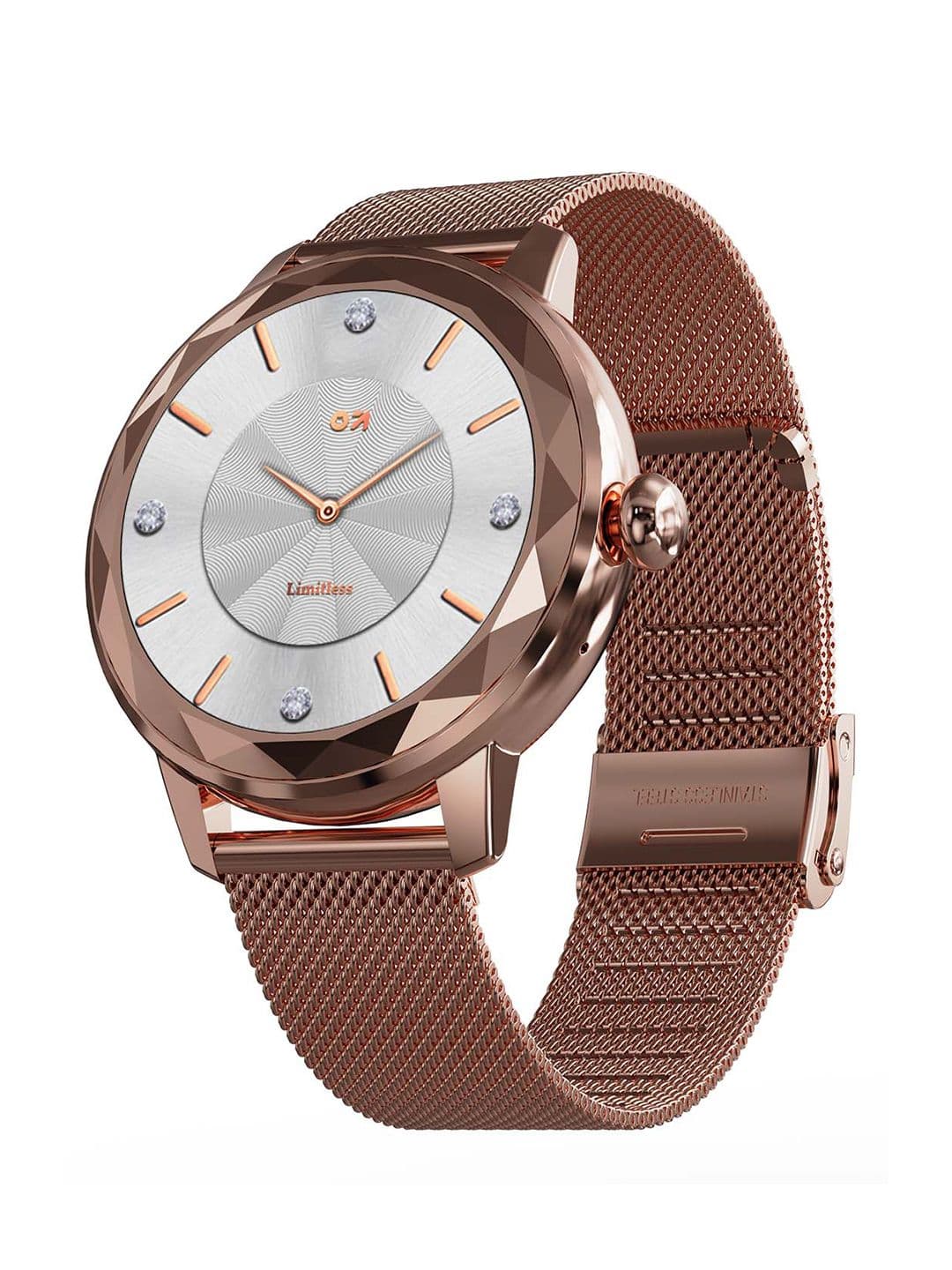 GOBOULT Women Alora 1.19 AMOLED Display Smartwatch - Rose Gold - view 1