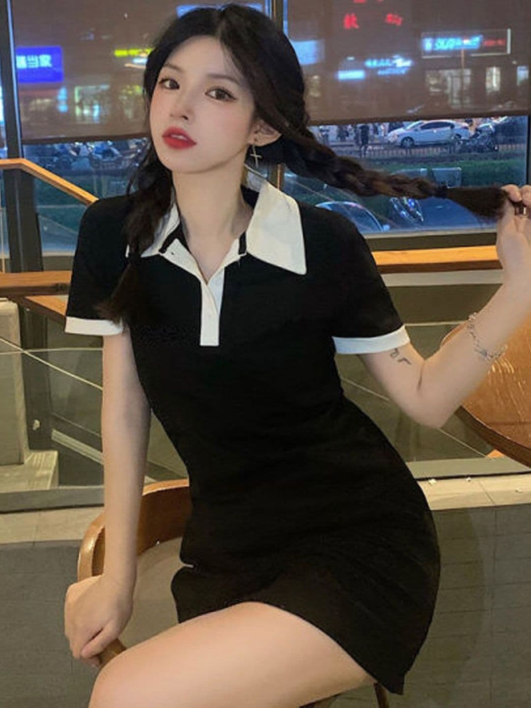 StyleCast T-shirt Mini Dress - view 1