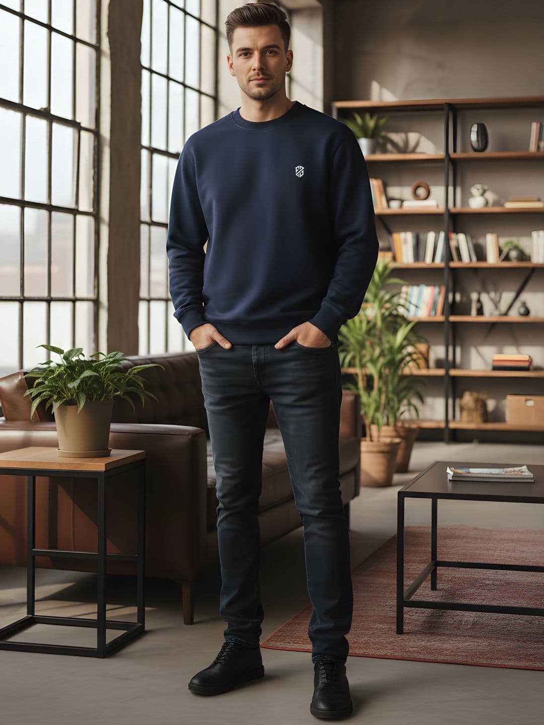 THE EG STORE Men Printed Sweatshirt - view 1