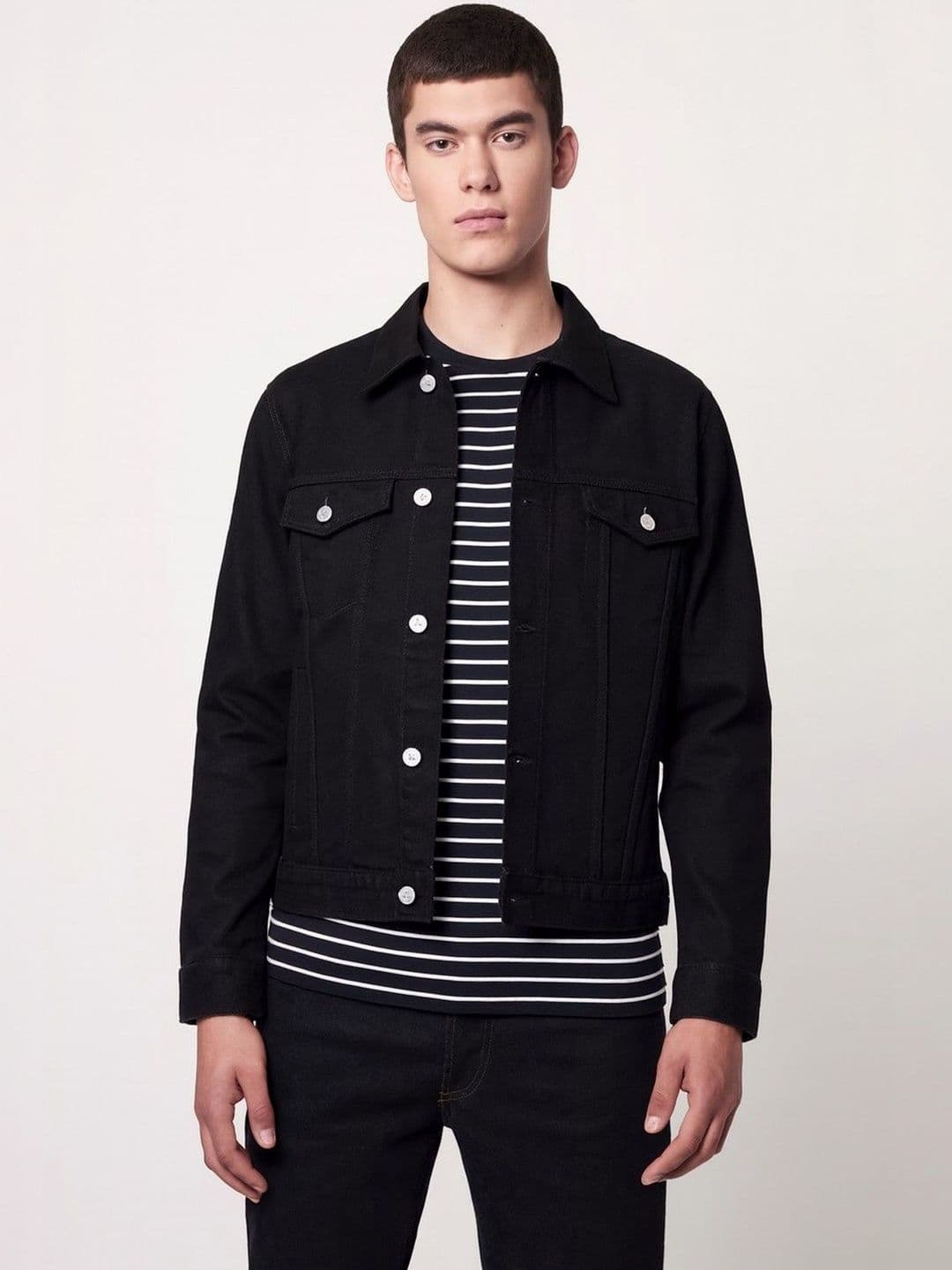 MASTERLY WEFT Men Denim Jacket - view 1