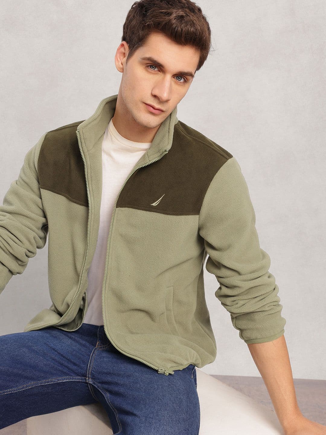 Nautica Colourblocked Tailored Jacket - view 1