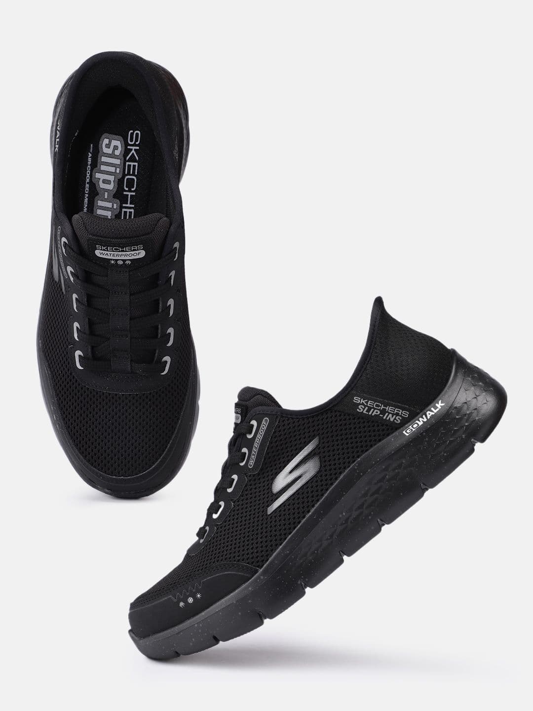 Skechers Men GO WALK FLEX - 100% WATERPROO Walking Slip-Ins Shoes - view 1