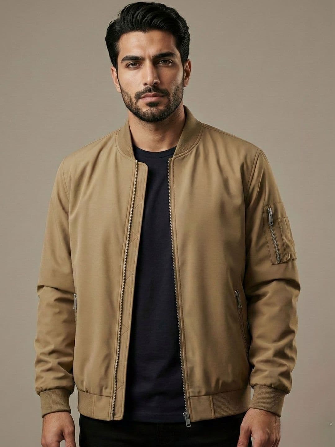 MIA FASHION Men Windcheater Bomber Jacket - view 1