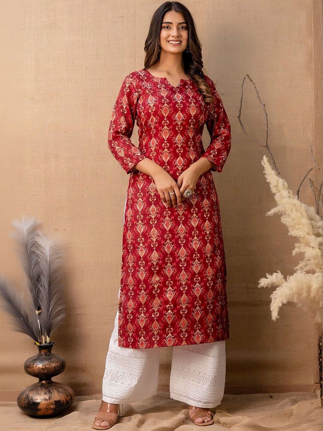 Jsimar Women Floral Printed Floral Kurta - view 1