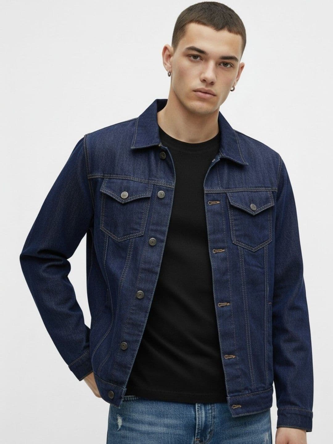 glitchez Men Denim Jacket - view 1