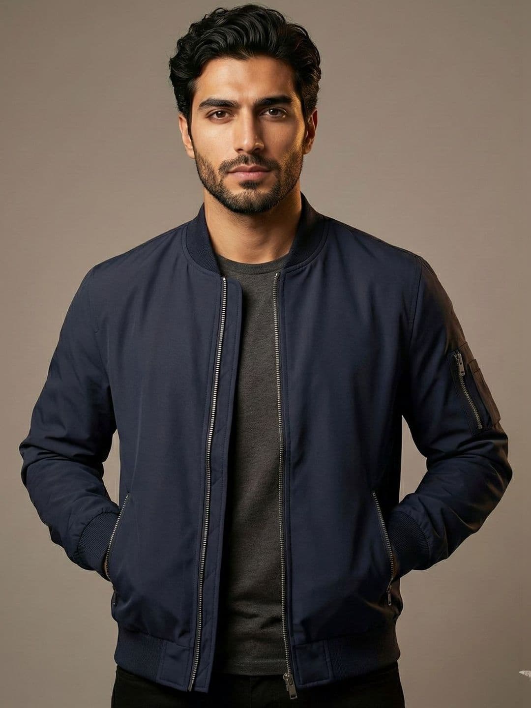 MIA FASHION Men Windcheater Bomber Jacket - view 1