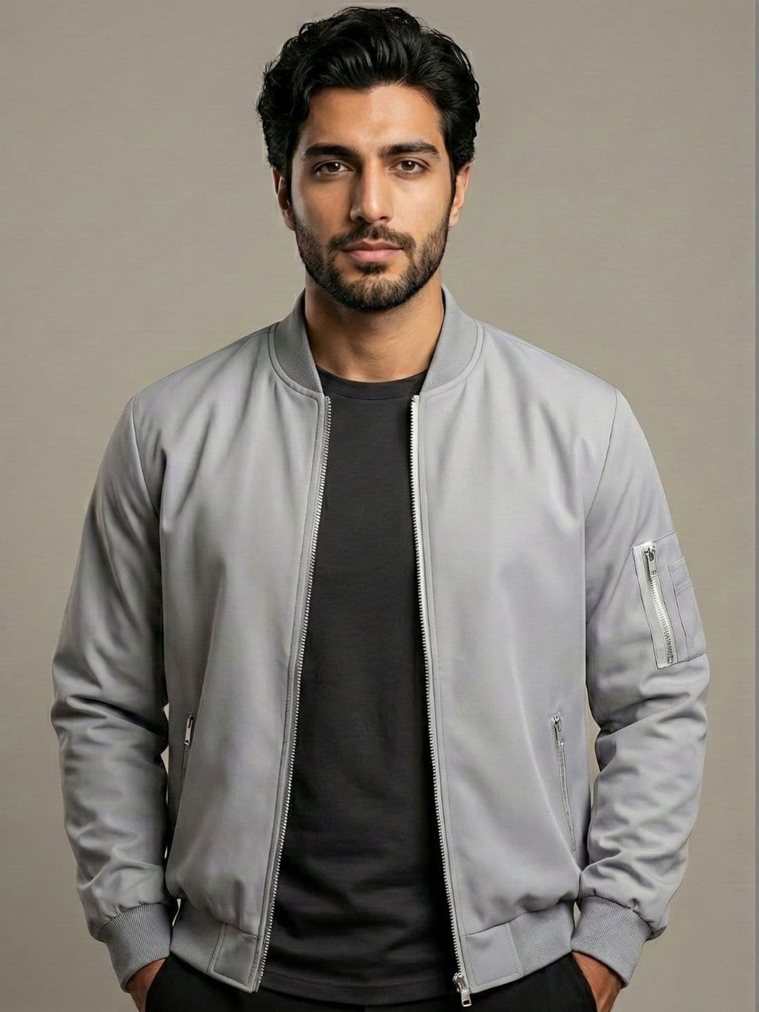 MIA FASHION Men Windcheater Bomber Jacket - view 1