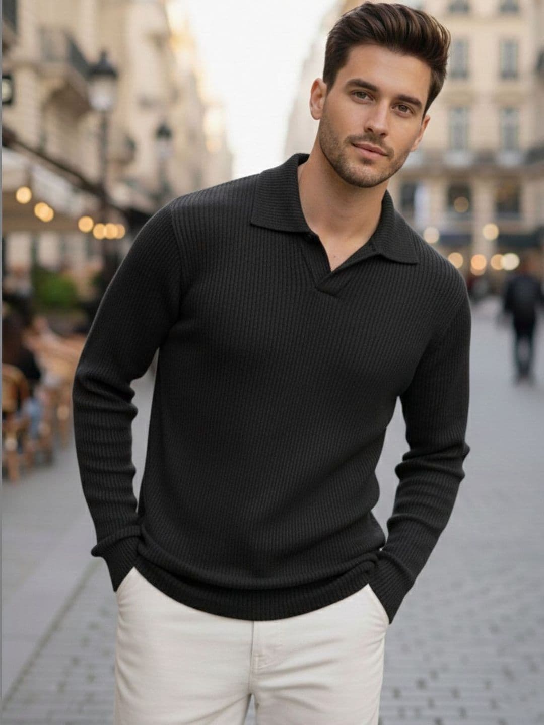 Moda Rapido Men Polo Collar T-shirt - view 1