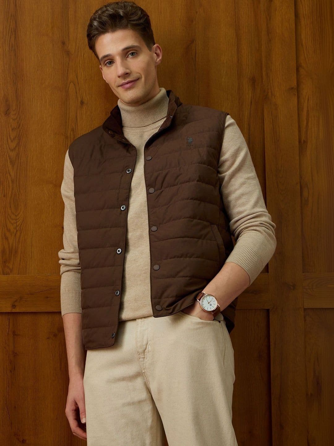 U.S. Polo Assn. Men Lightweight Puffer Jacket - view 1