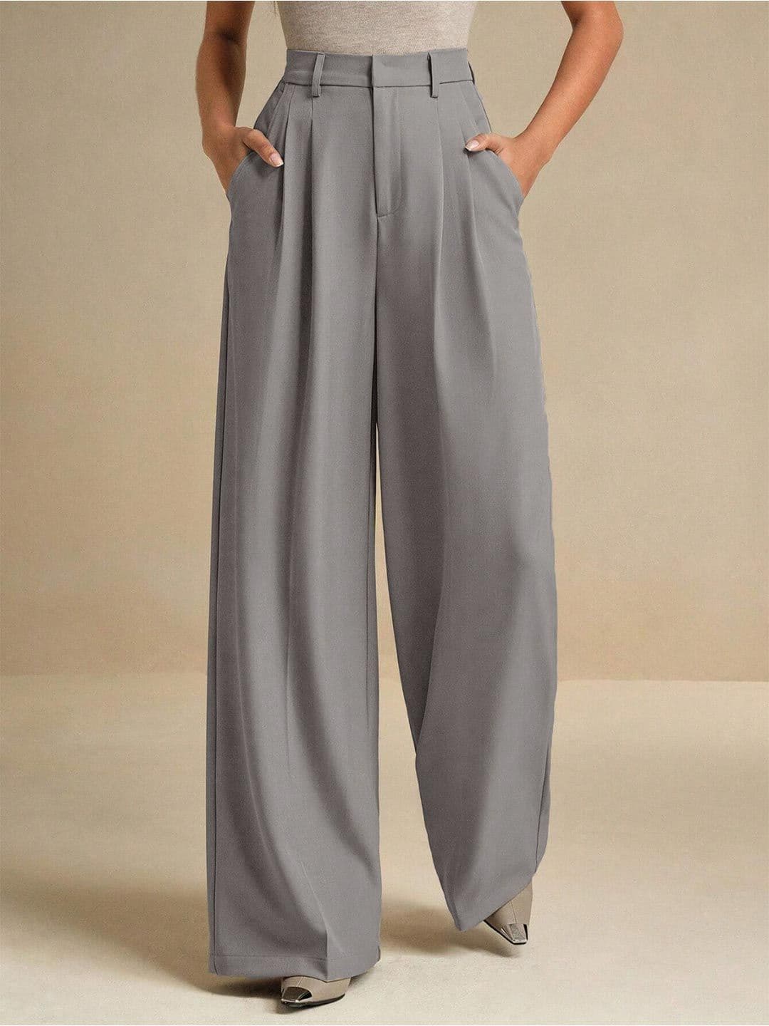 Stylecast X Kotty Women High-Rise Pleated Trousers - view 1