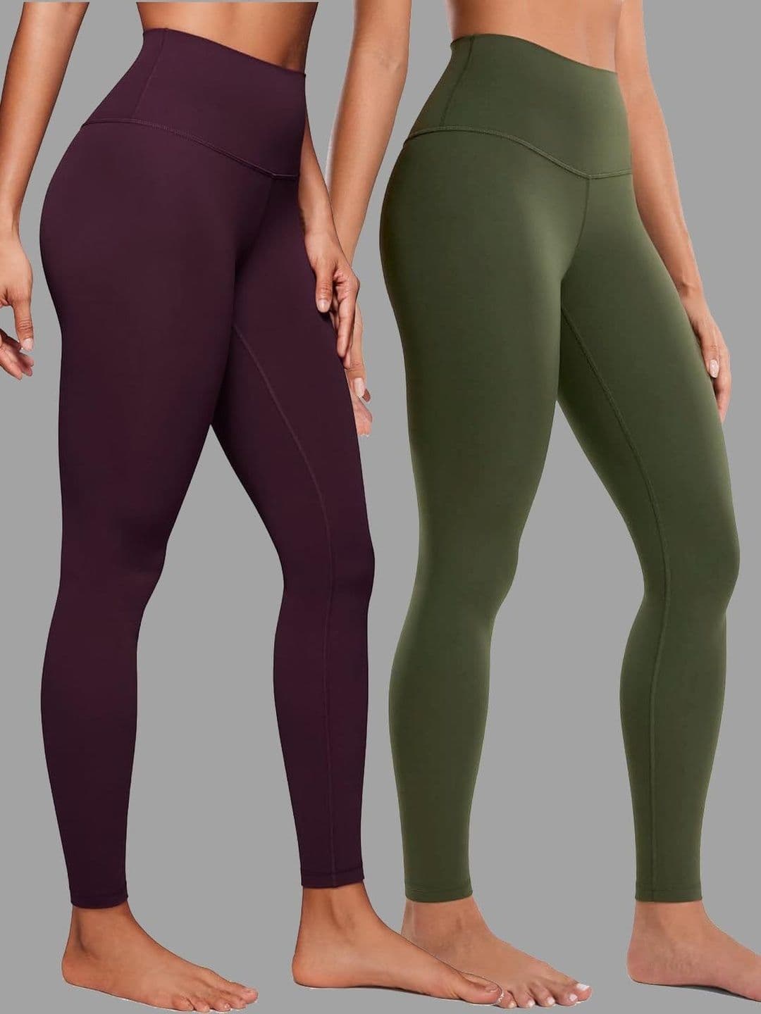 TIGER SNAKE Women Pack Of 2 4 Way Stretch Mid Rise Tights - view 1