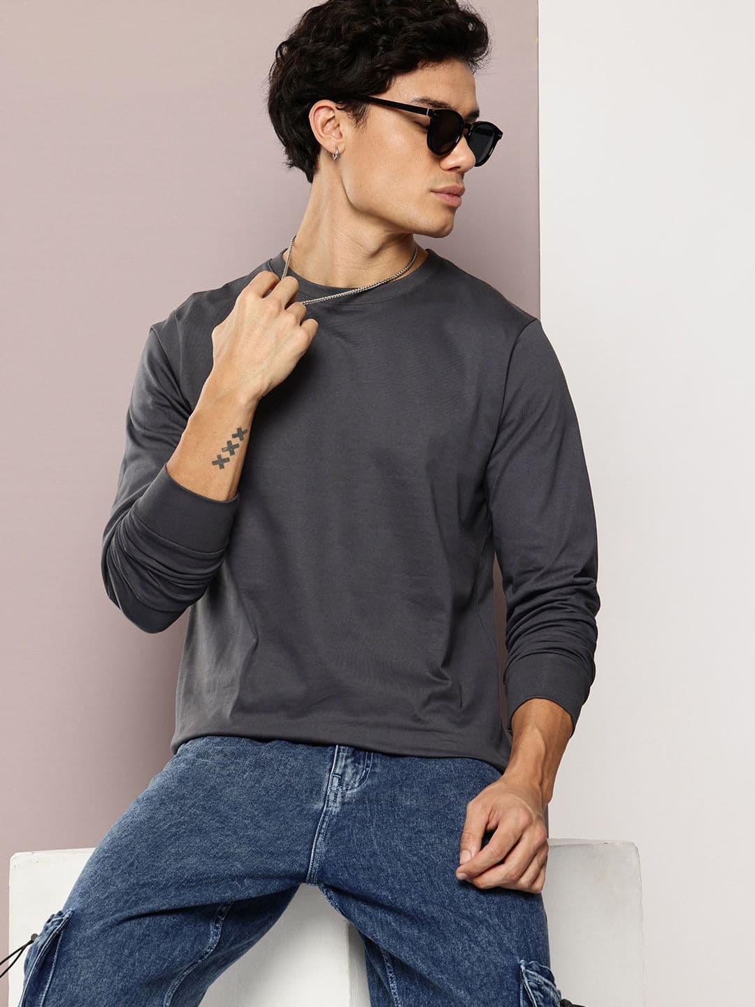 DILLINGER Men Solid Round Neck Regular Fit T-shirt - view 1