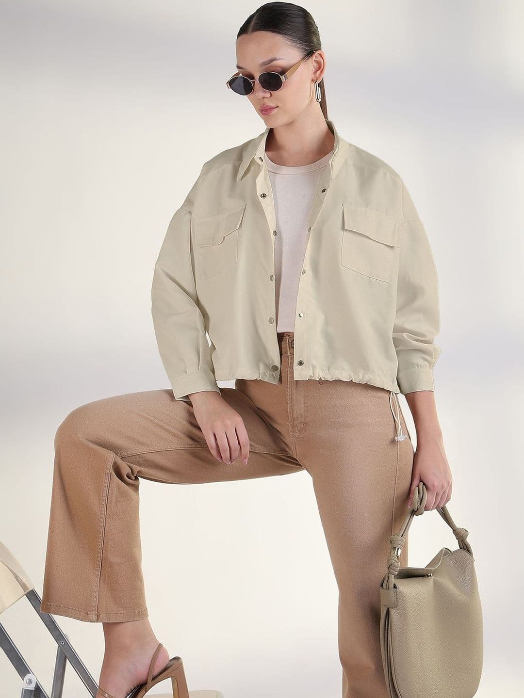 SHOWOFFFF Women Lightweight Tailored Jacket - view 1