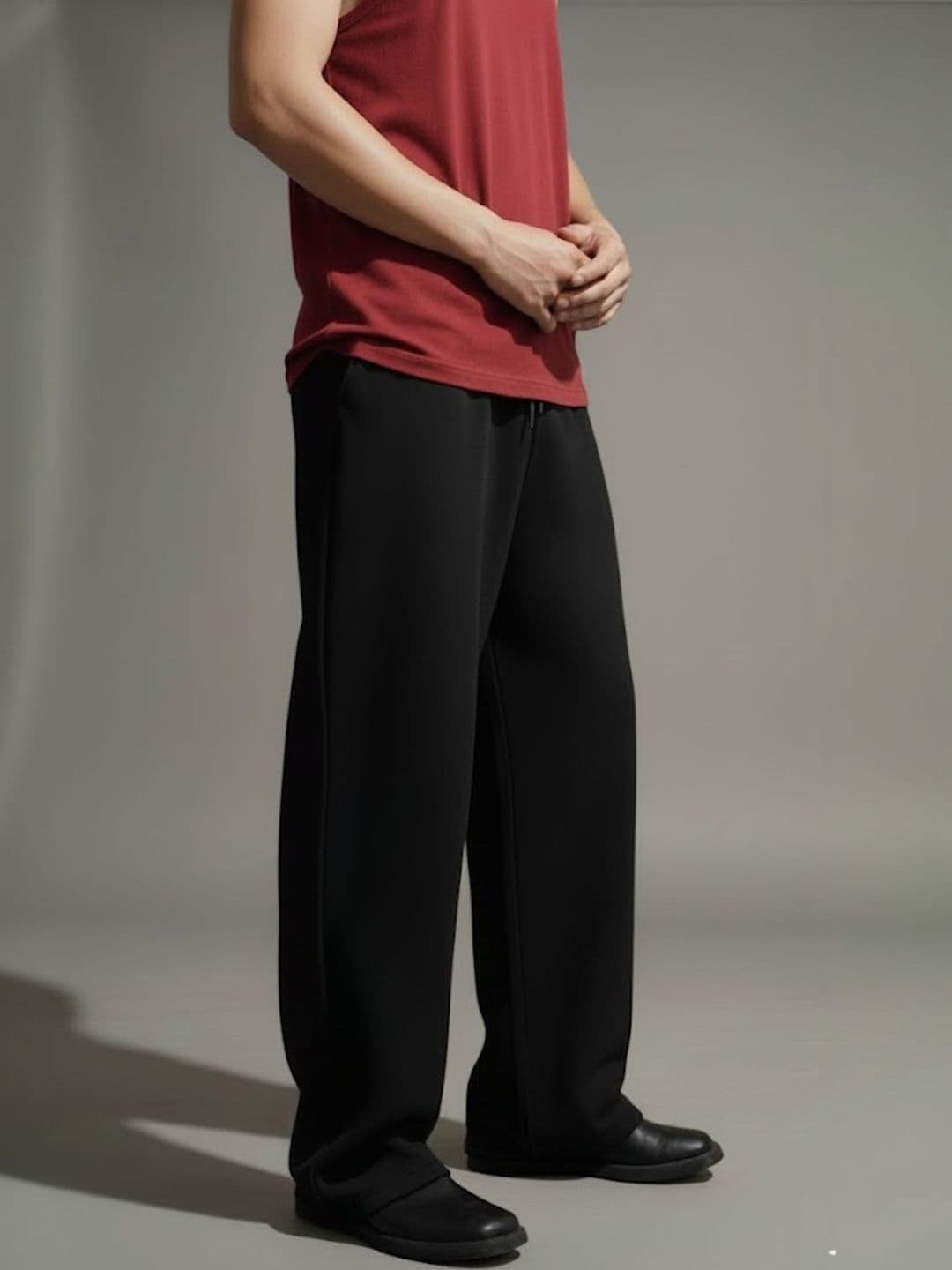 dockstreet Men Pure Cotton Relaxed Fit Track Pants - view 1