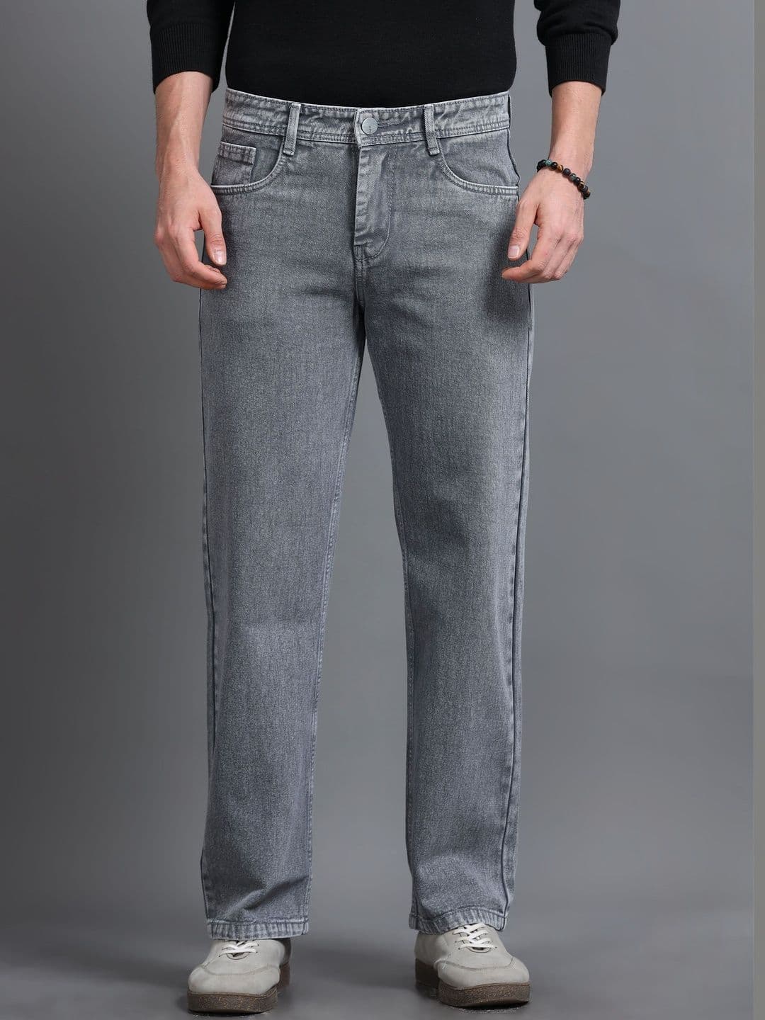 Kolor Fusion Men Loose Mid-Rise Light Fade Jeans - view 1