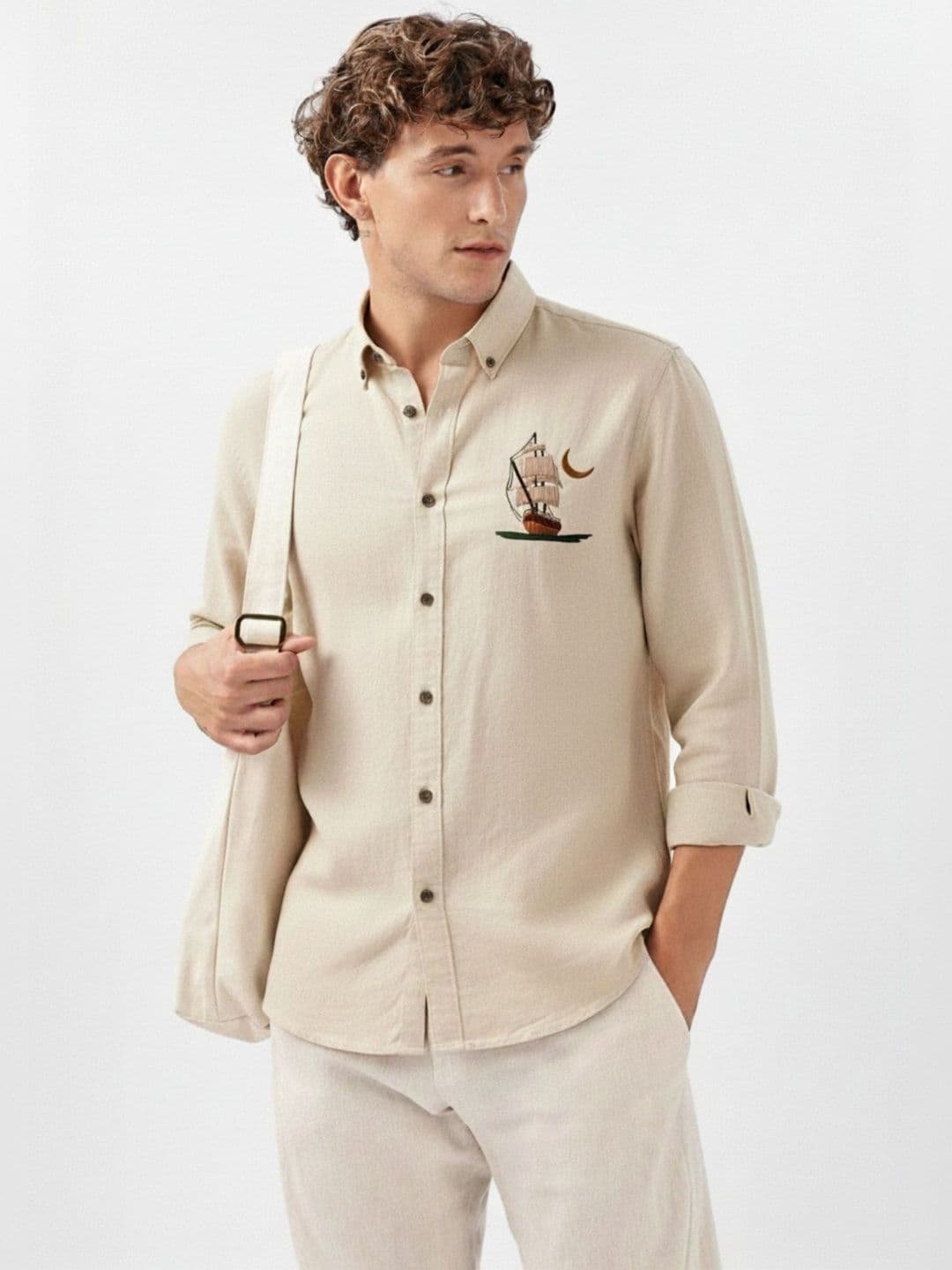 KEHAR Men Straight Printed Casual Shirt - view 1
