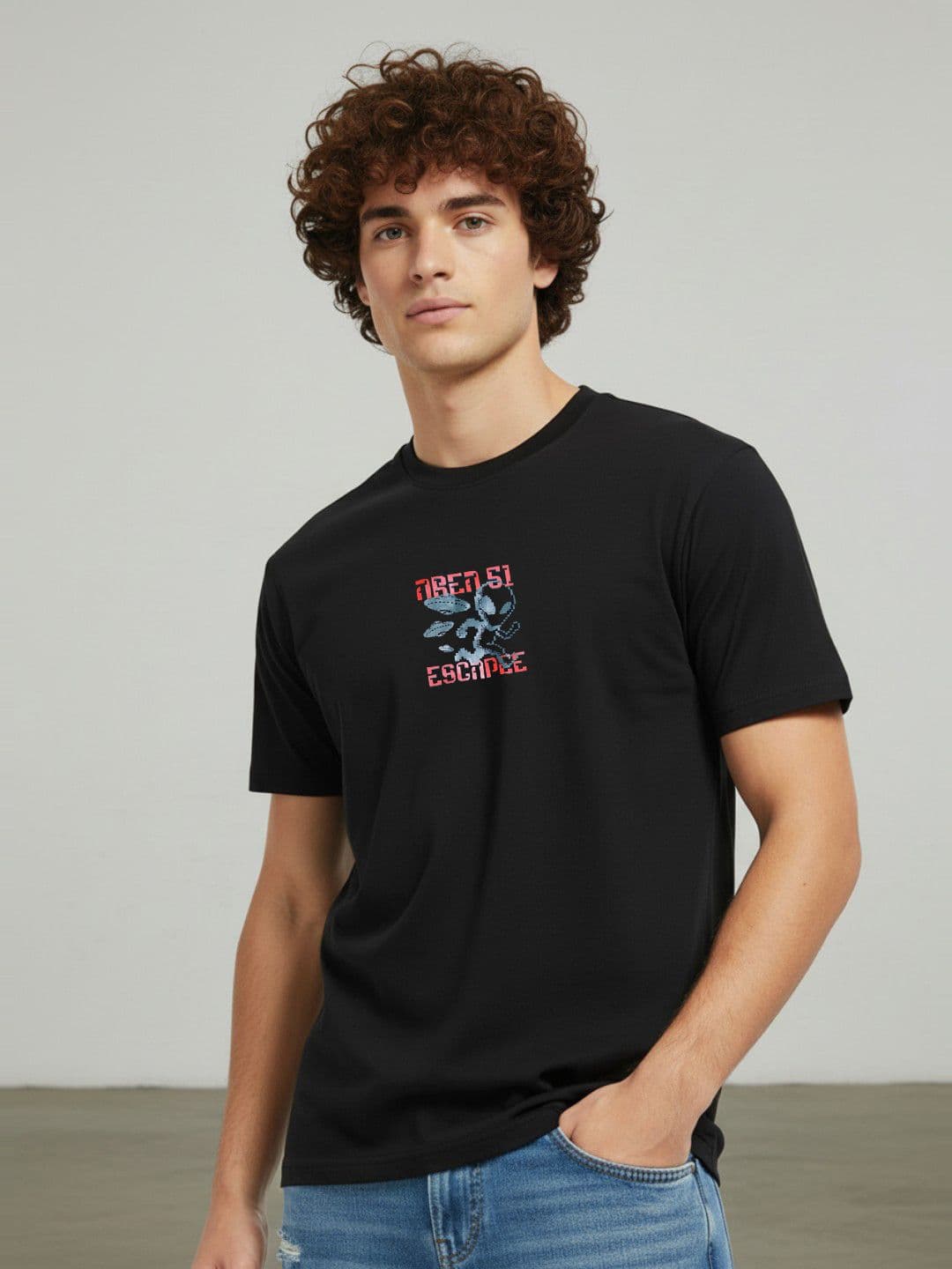 glitchez Men Printed T-shirt - view 1