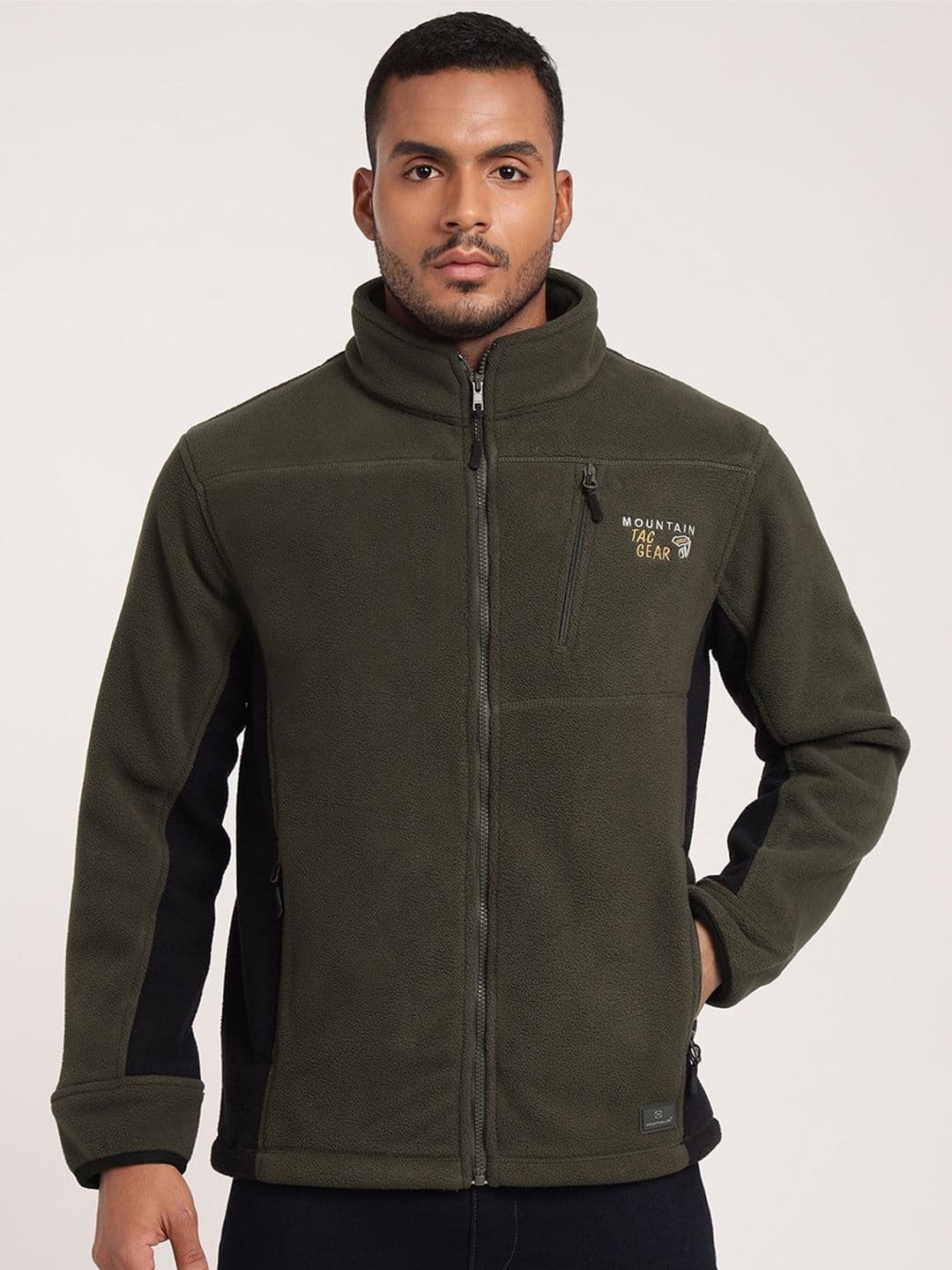 MOUNTMILLER Men's Solid Ripstop Dual Superbond HLKN Fleece Tactical Hooded Jacket - view 1